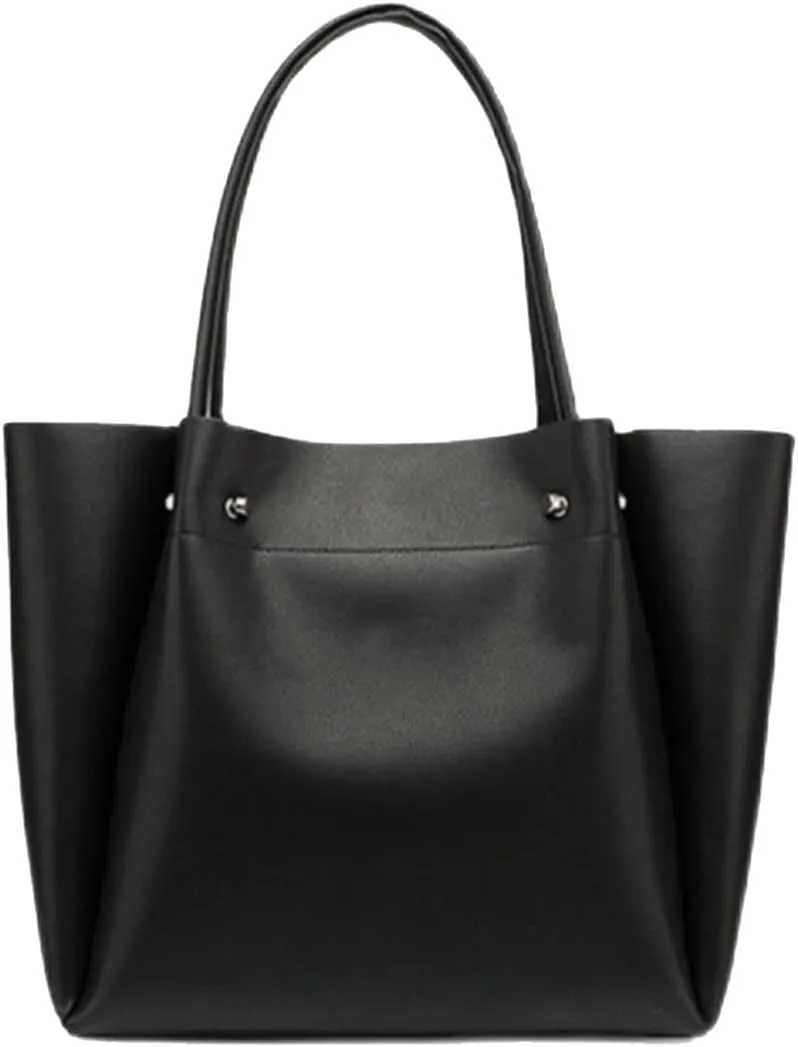 1 Ladies New Leather Large Capacity Handbag Practical Texture Shoulder Travel Storage Crossbody Bag
