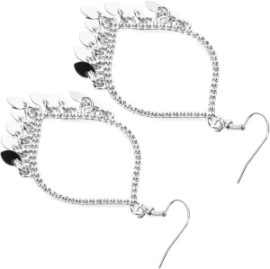 1Pair Minimalist Teardrop Earrings for Women Long Drop Dangle Design for Birthdays Weddings and Casual Wear of Elegant Chandelier Style Jewelry
