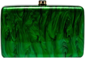 Acrylic Clutch Purses Women Marble Evening Handbags Chain Shoulder Crossbody Bag Wedding Prom Party Bride 2025