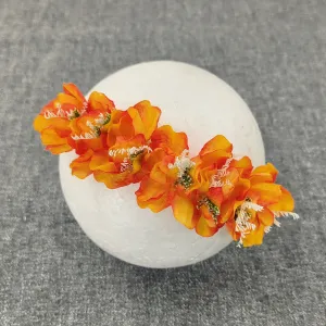 Babymoon Baby Girl's Designer Floral Headband | Girls Hair Accessories | Orange