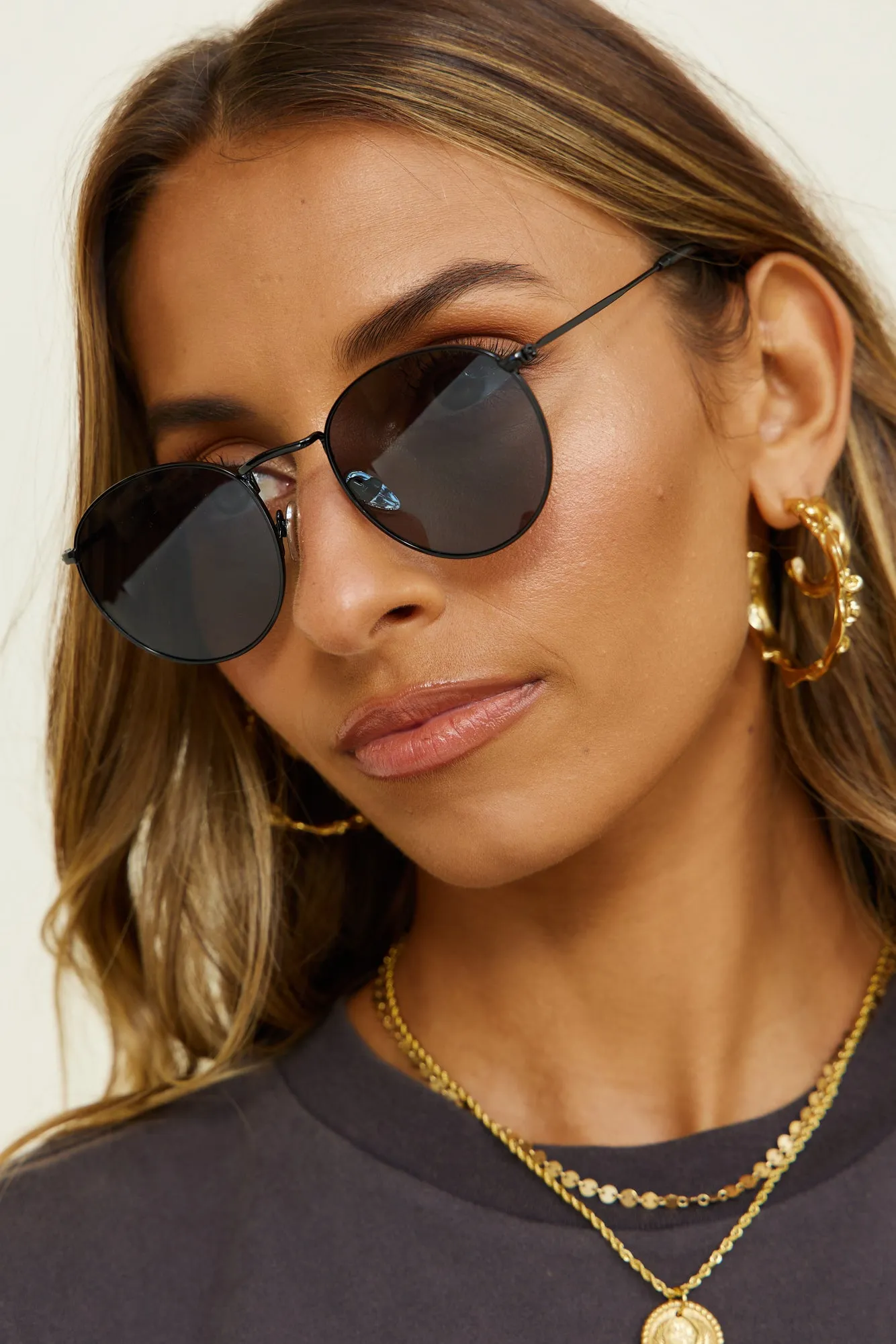 BANB The Hawkins Sunglasses Black Smoke