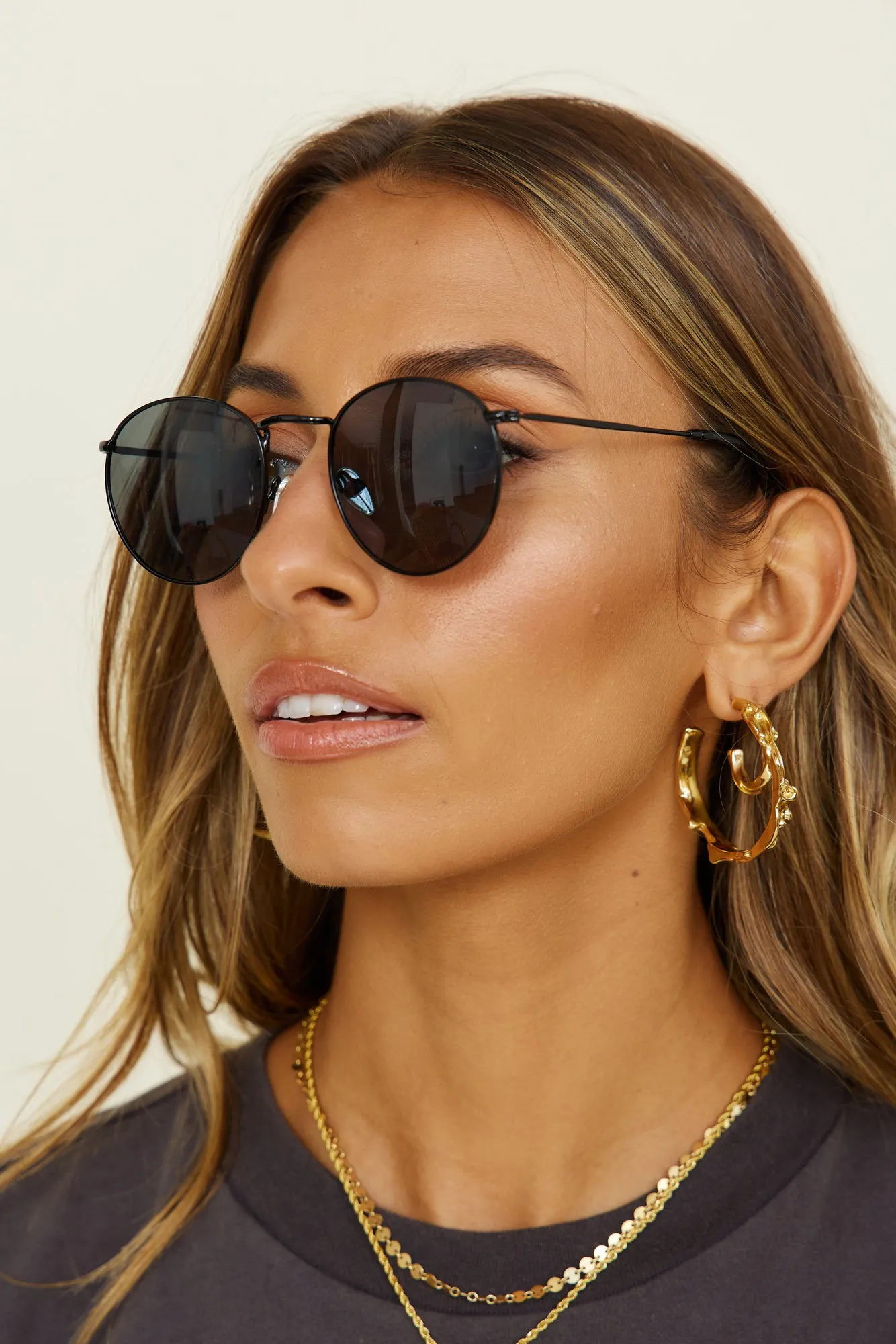 BANB The Hawkins Sunglasses Black Smoke
