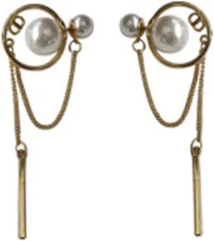 BESPORTBLE Pearl Earrings for Women Long Dangle Earrings Gold Plated Elegant Ear Jewelry
