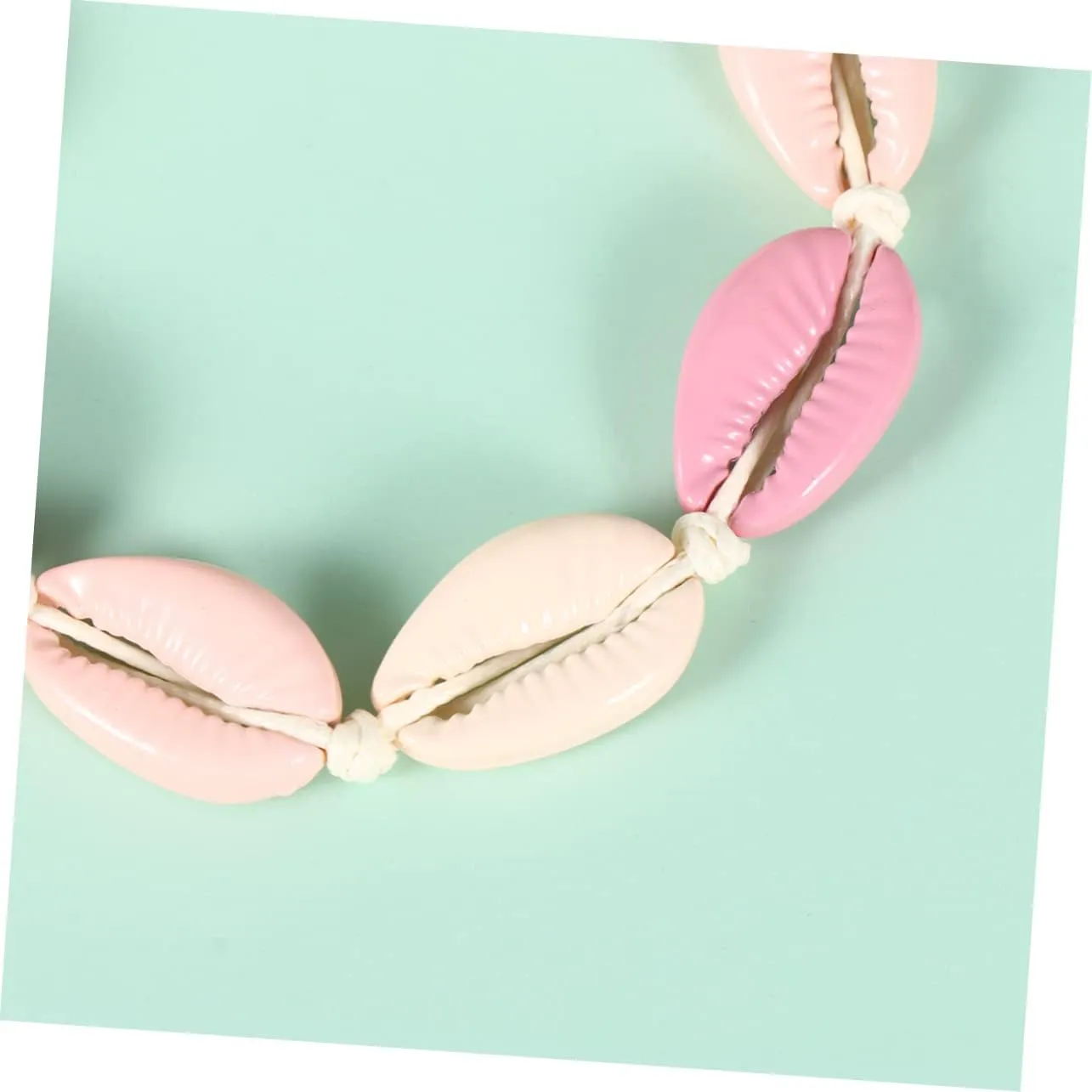BESTOYARD 2pcs Beach Bracelets Beach Bracelets for Women Beaded Bracelets Woven Chain Bracelet Shell Ankle
