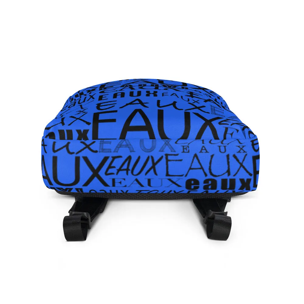BlueBlack AllEAUXver Backpack
