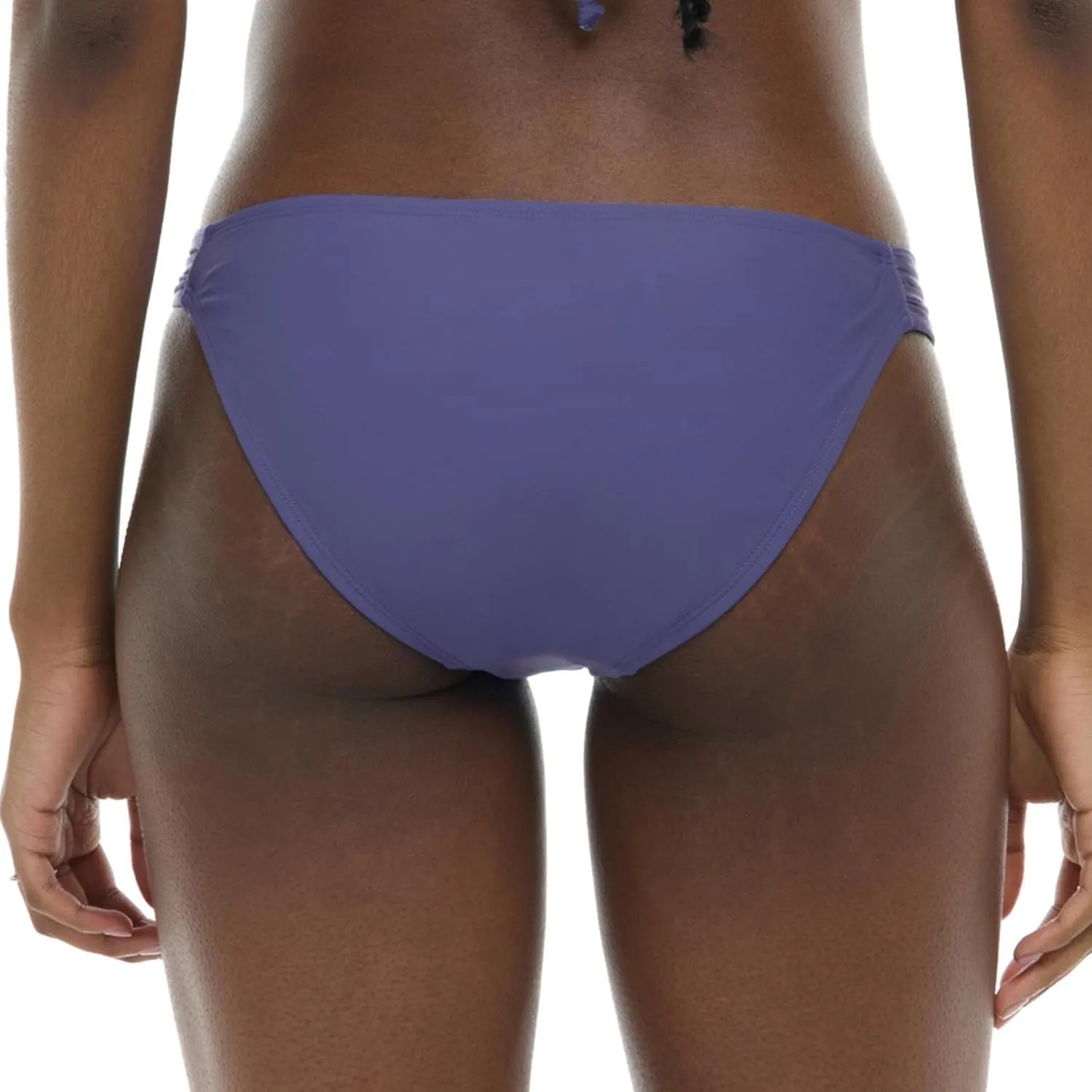 Body Glove Women's Smoothes Surf Rider Solid Fuller Coverage Bikini Bottom Swimsuit with Clean Finish Front