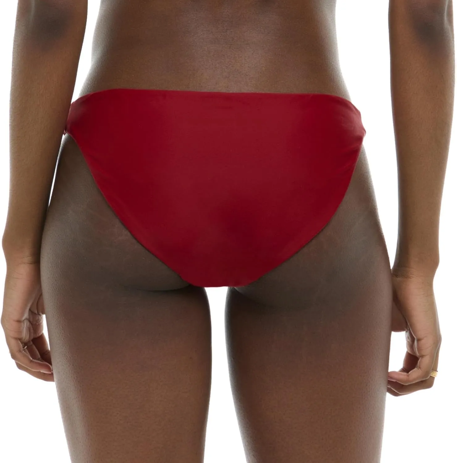 Body Glove Women's Smoothies Lillia Solid Fuller Coverage Bikini Bottom Swimsuit with Clean Finish Seams