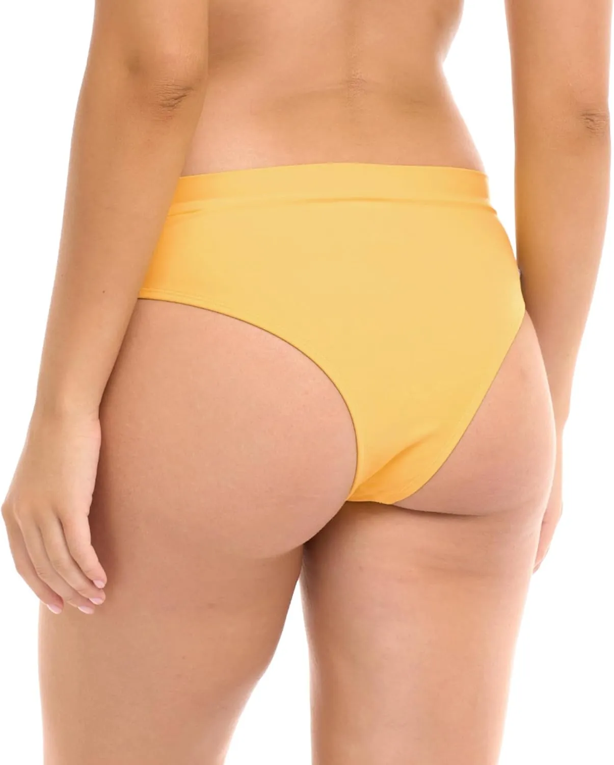 Body Glove Women's Standard Smoothies Marlee High Waist Solid Bikini Bottom Swimsuit