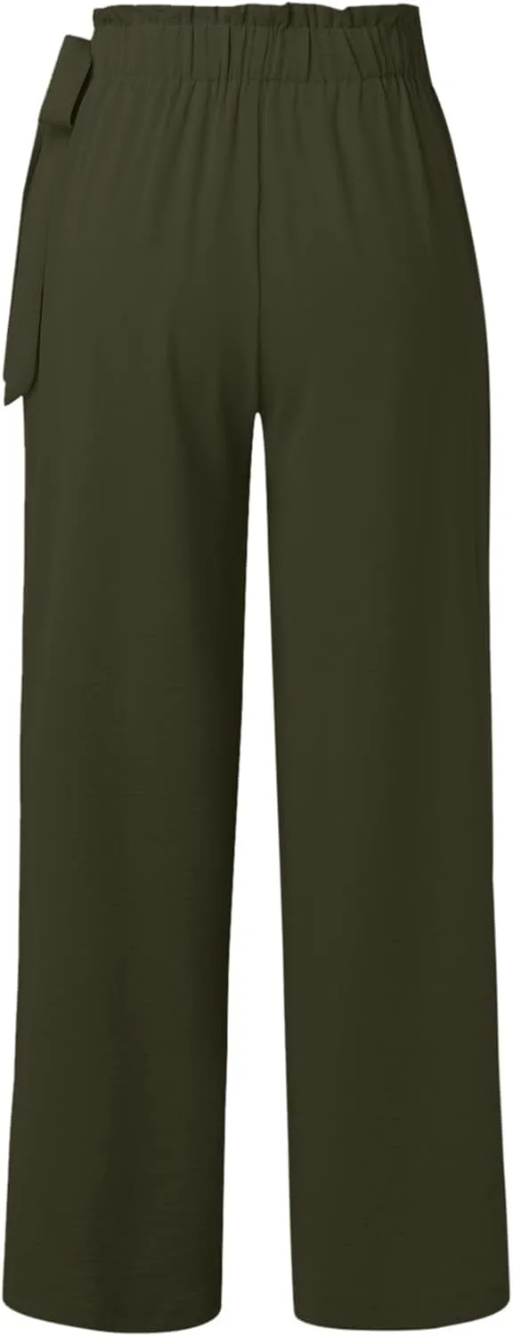 Bootcut Jeans for Women Winter Popular Vacation Jeans with Pockets Fleece Lined Flare Leggings