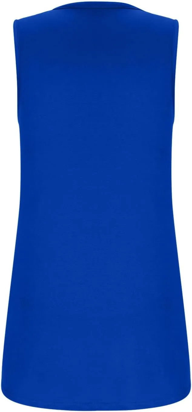 Ceboyel Women Sleeveless Pleated Summer Tops Loose Fit Camisole Shirt Square Neck Dressy Casual Tank Top 2023 Trendy Outfits