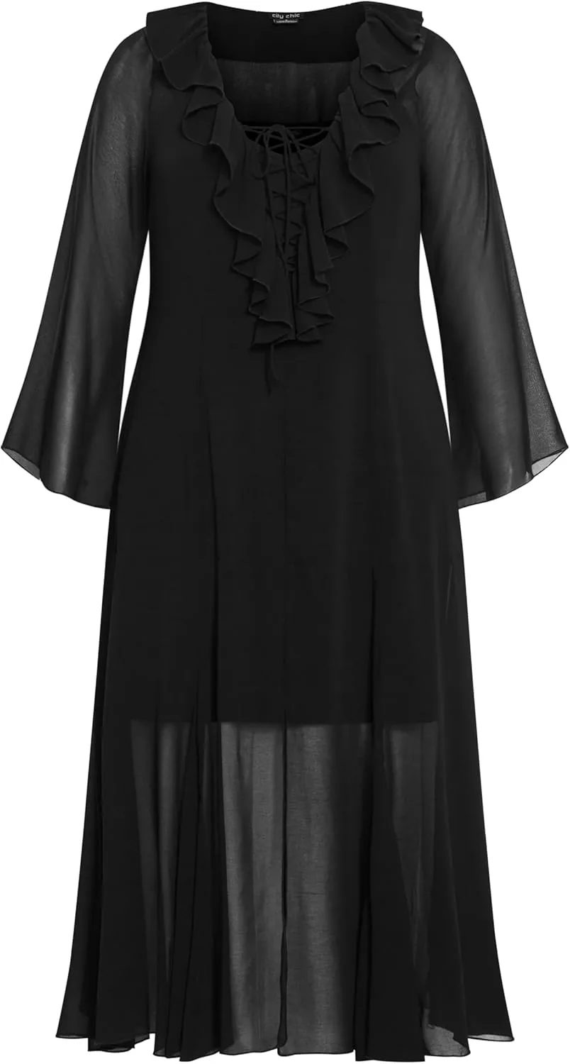 City Chic Women's Plus Size Maxi Dress - Vamp