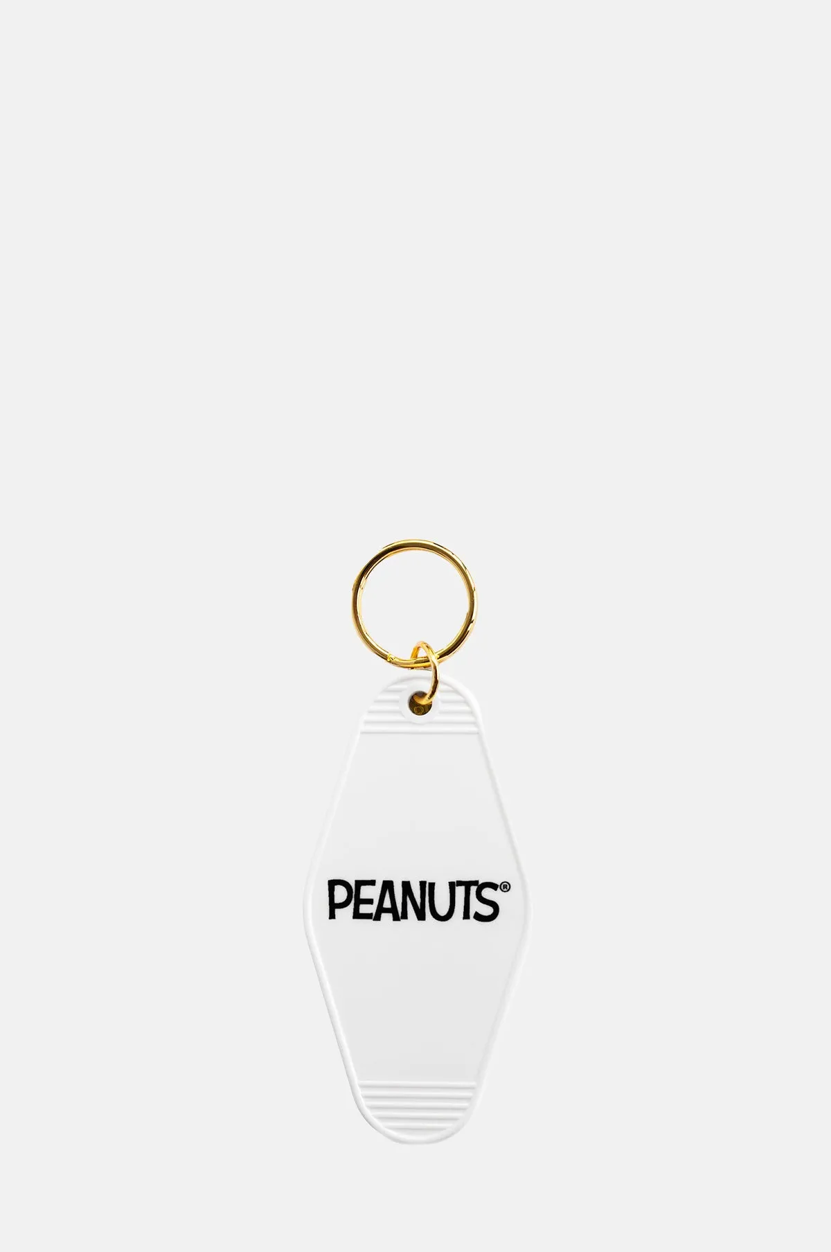 Classic Snoopy Key Tag White
