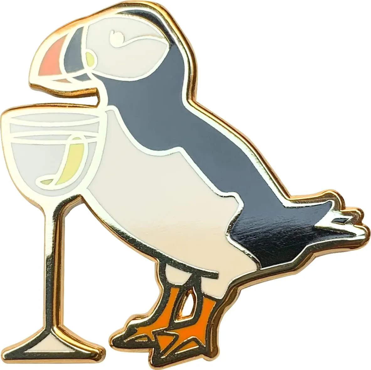 Cocktail Critters Enamel Pins for Bartender Aprons, Jackets, Backpacks and Purses, Shirt and Suit Lapels, Cute Button Badges Brooch Fashion Jewelry