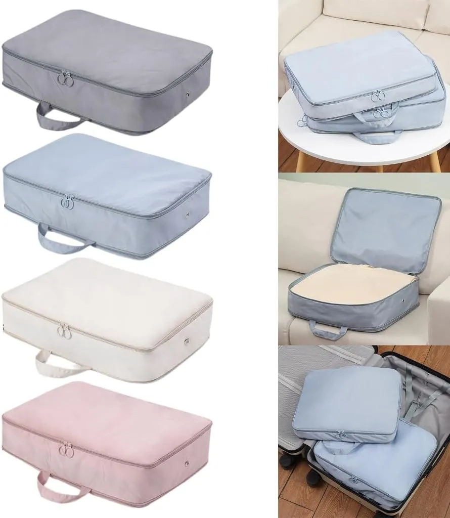 Compression Packing Cubes Practical Suitcase Organisers Expandable Storage Bag Luggage Packing Organizers for Backpack