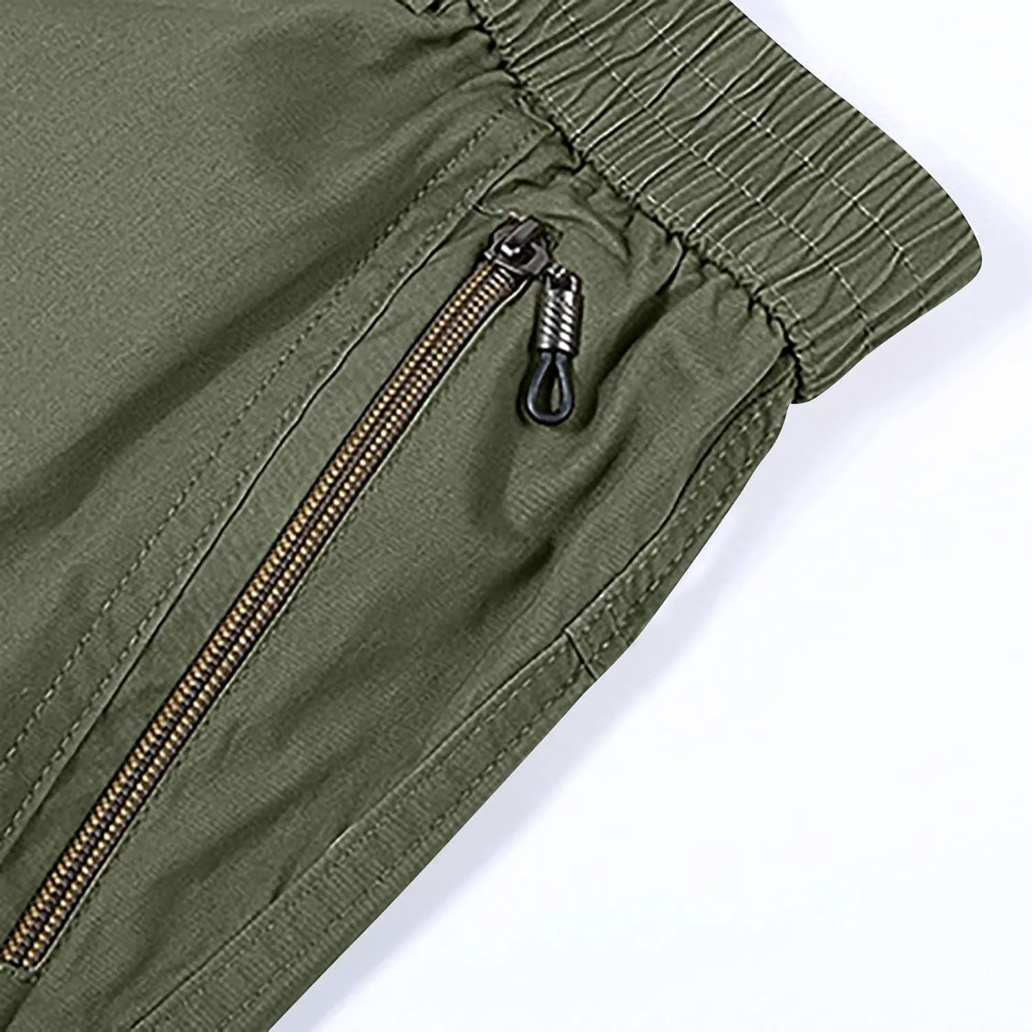 Cotton Relaxed Pants for Men Solid Colour Lounge Pants Classic Beach Pants Outdoor Cargo Pants Summer Capri Pants