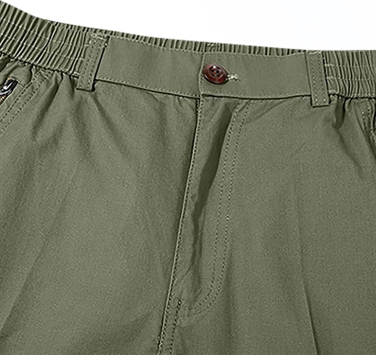 Cotton Relaxed Pants for Men Solid Colour Lounge Pants Classic Beach Pants Outdoor Cargo Pants Summer Capri Pants