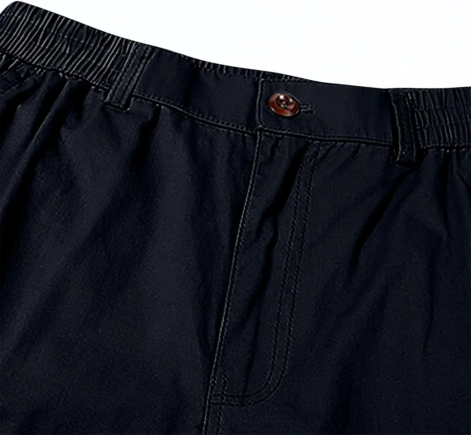 Cotton Relaxed Pants for Men Solid Colour Lounge Pants Classic Beach Pants Outdoor Cargo Pants Summer Capri Pants