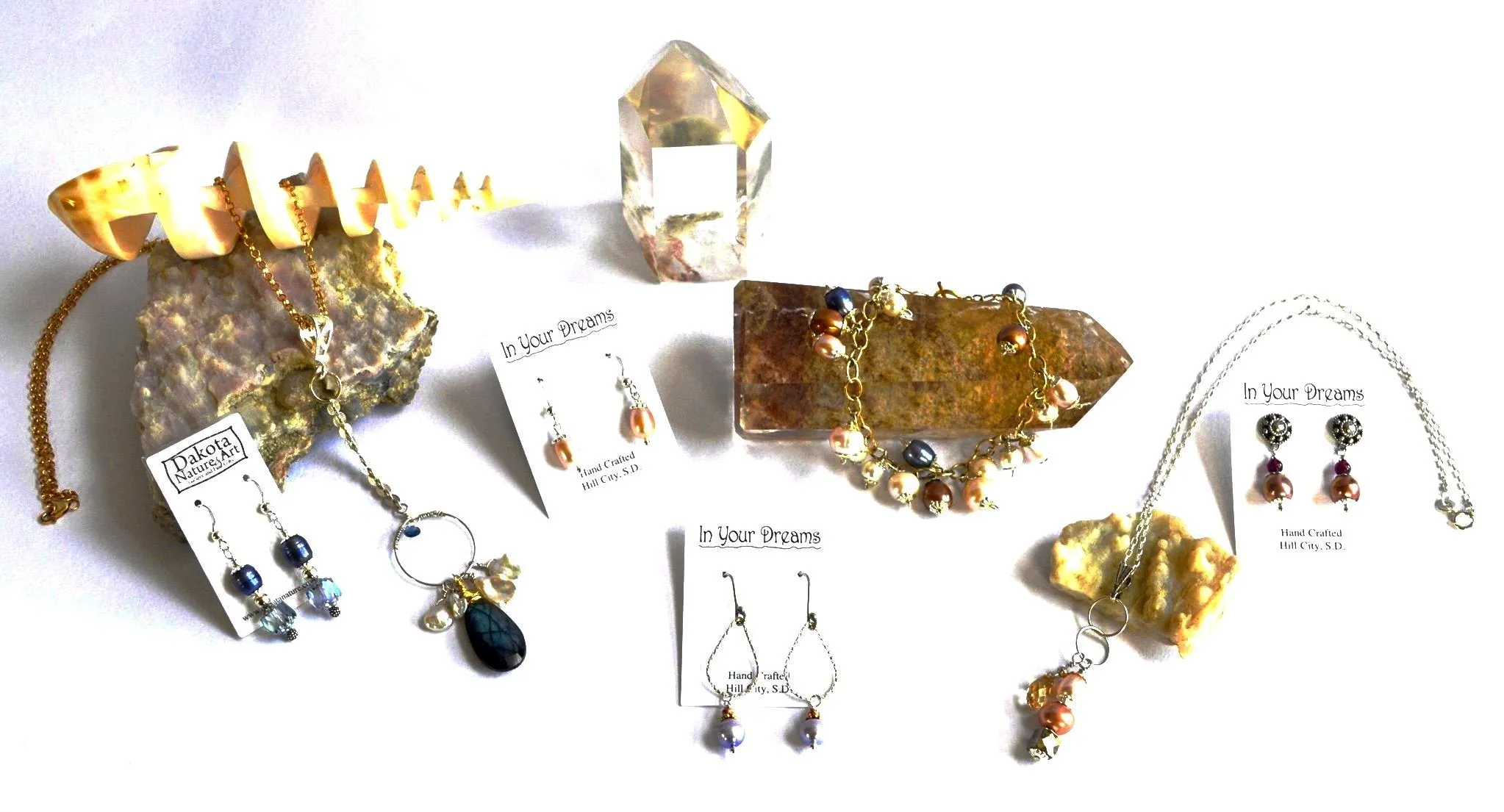 Dawn and Dusk pearl earrings