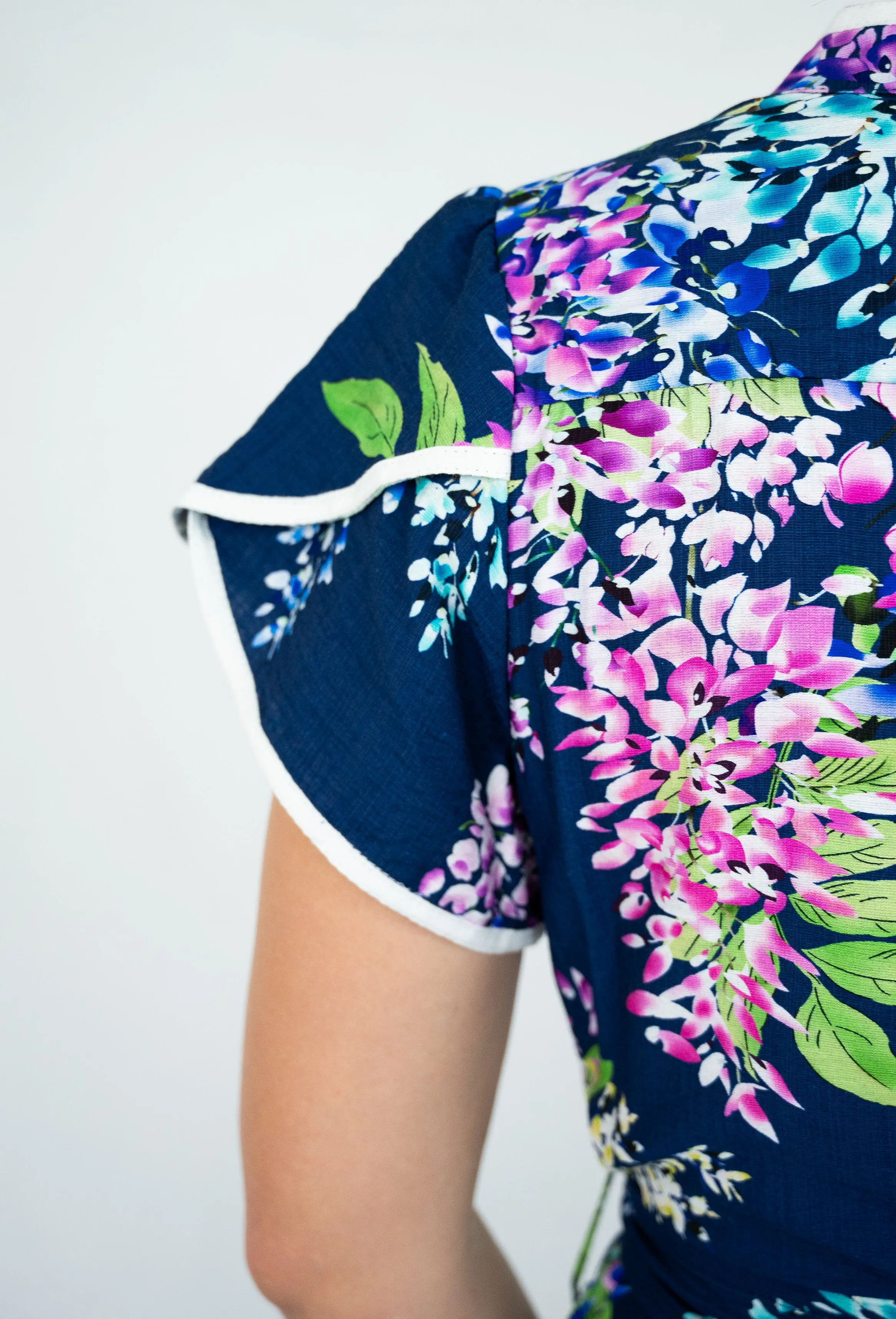 Elsa Dress  | Navy Floral