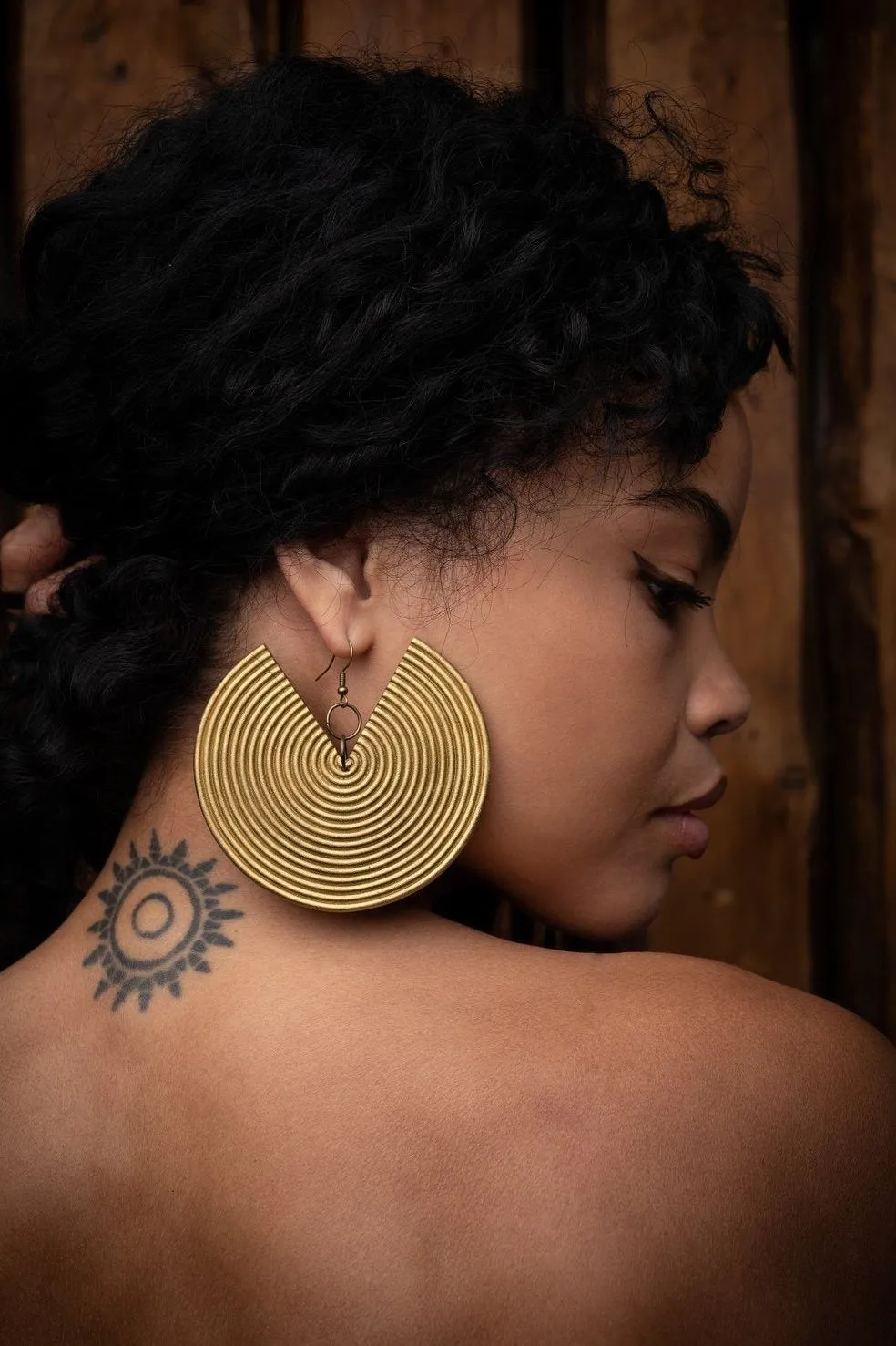 Emmanuelle Spiral Earrings