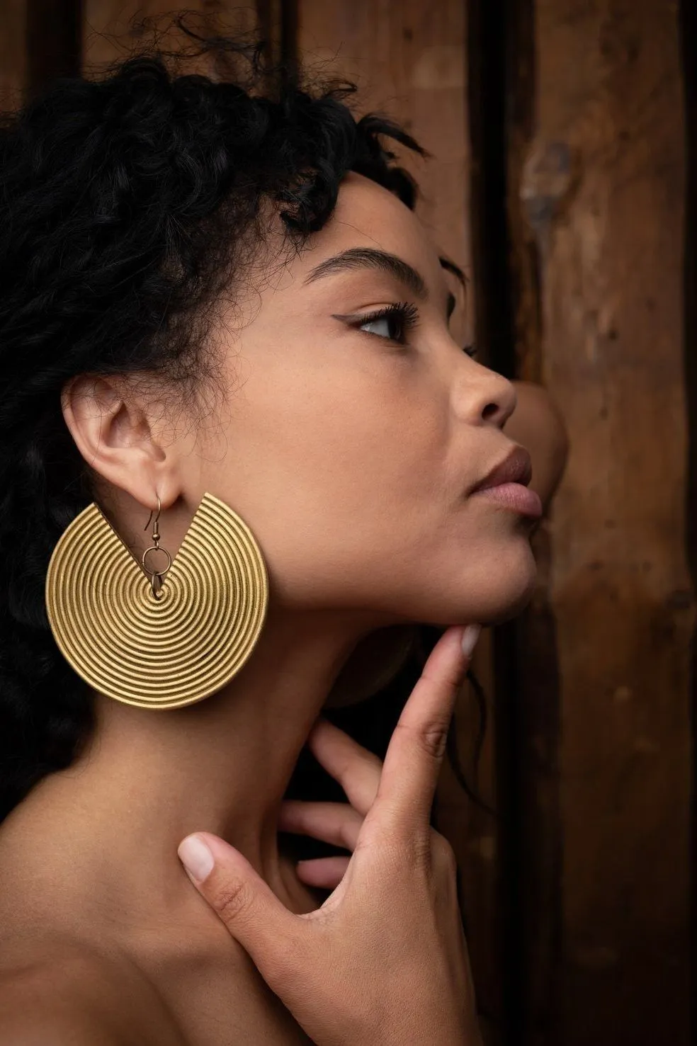 Emmanuelle Spiral Earrings