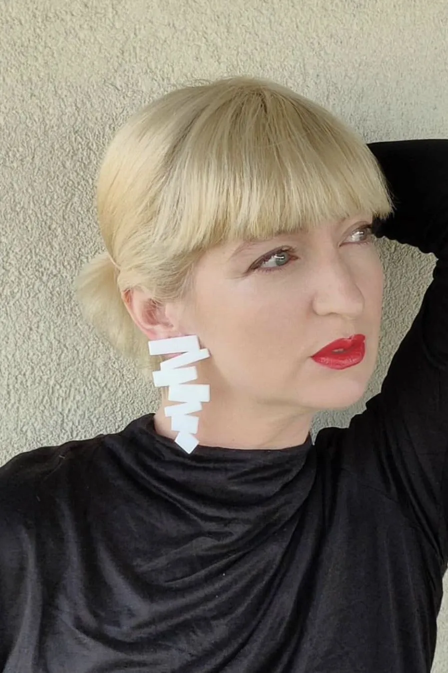 Emmeline Zig-Zag Statement Earrings