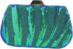 Fashionable Evening Bag Women's Sequin Handbag Wedding Party Bag for Occasions Practical