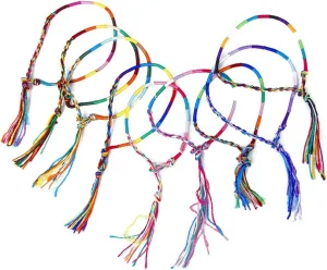 FAVOMOTO 9pcs Braided Bracelet Friendship Bracelet Wrist Bracelet Ankle Bracelet Handmade Bracelet