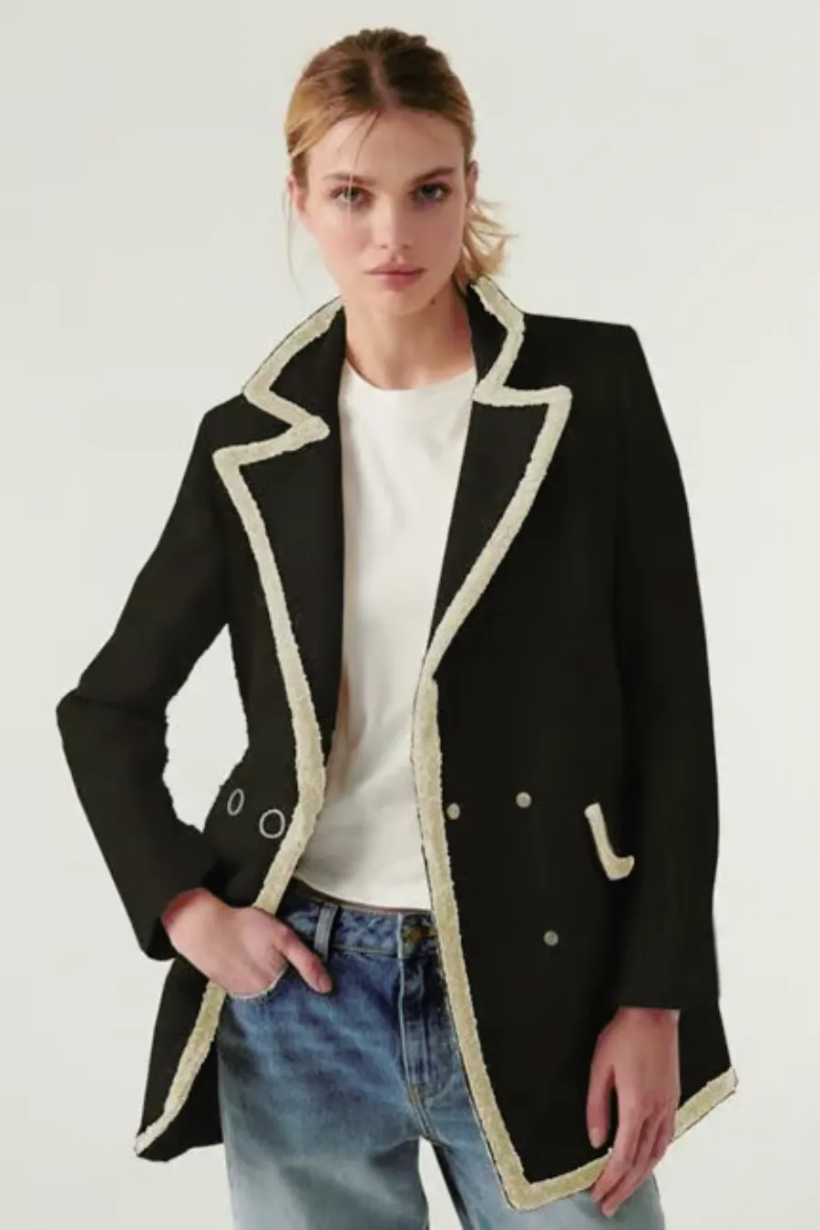 Fiara Blazer Noir