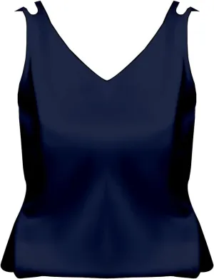 Flattering Tank Tops for Women V Neck Satin Silk Flowy 2025 Summer Outfits Plus Size Lightweight Loose Fit Clothes