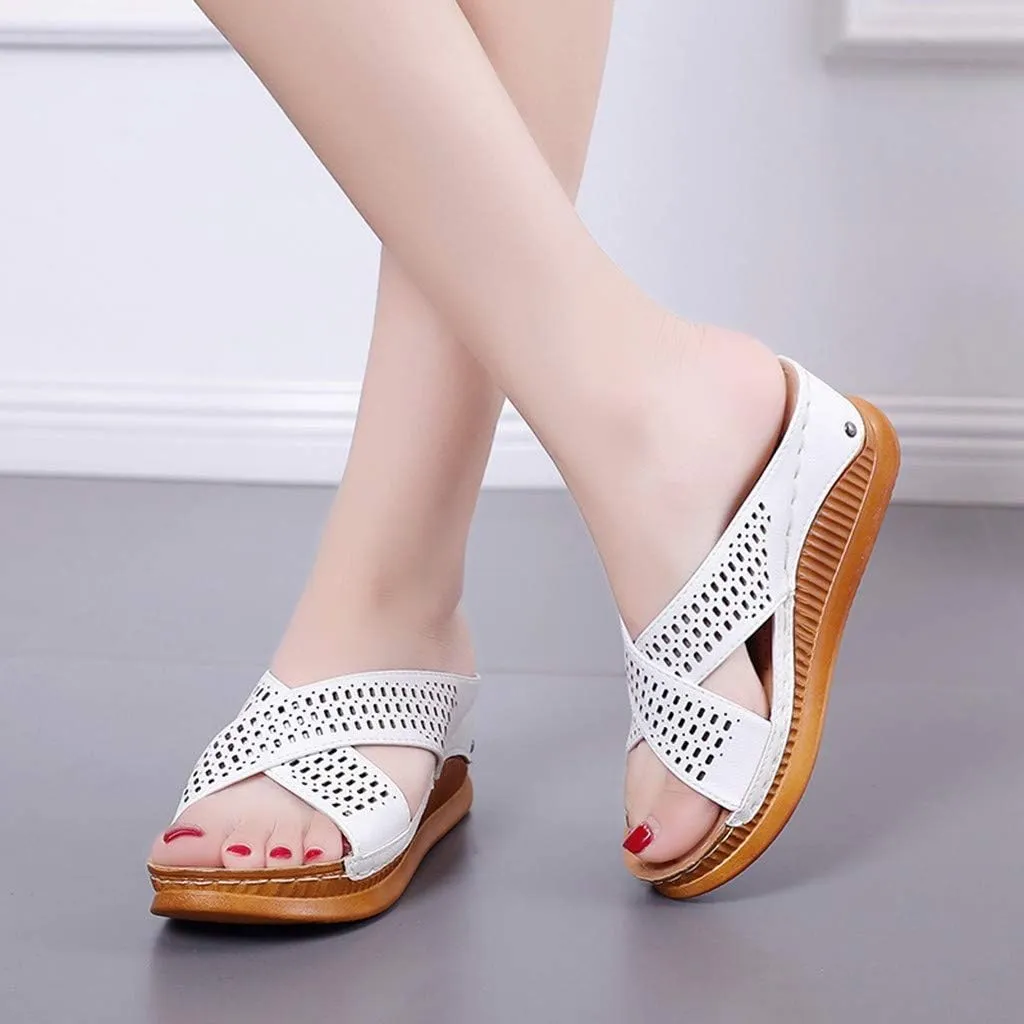 Flip Flops Women Arch Support Flip Flops for Beach Women Walking Sandal Women's Comfortable Walking Sandal