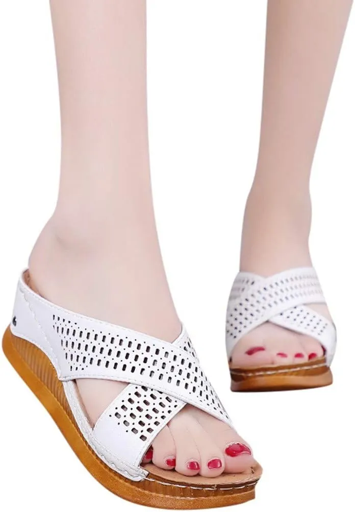 Flip Flops Women Arch Support Flip Flops for Beach Women Walking Sandal Women's Comfortable Walking Sandal
