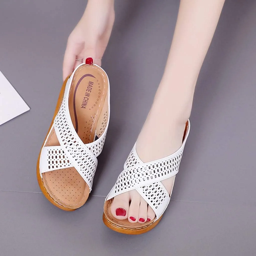 Flip Flops Women Arch Support Flip Flops for Beach Women Walking Sandal Women's Comfortable Walking Sandal