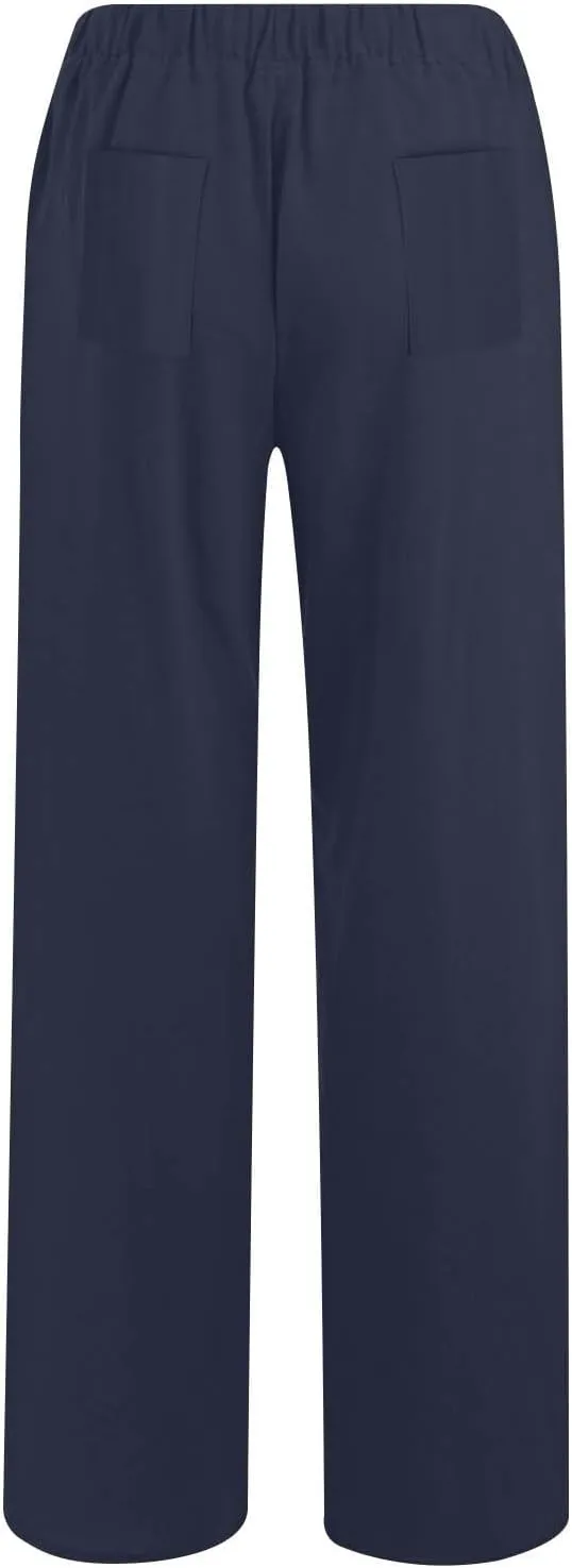 Flowy Pants for Women Comfy Wide Leg Pants High Waisted Loose Summer Pants Loose Boho Pants Soft Casual Beach Pants