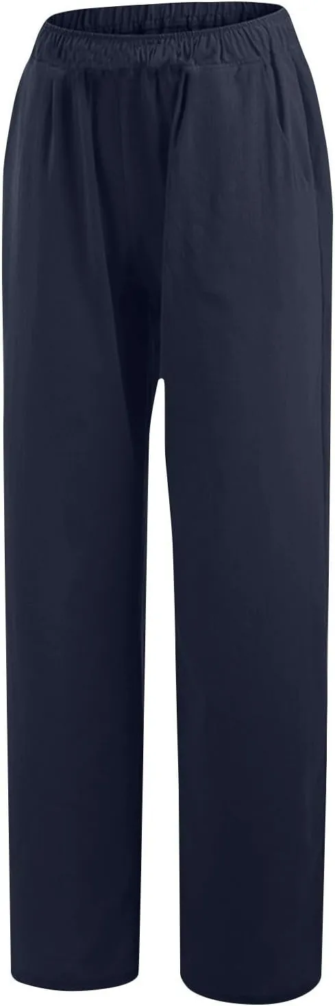 Flowy Pants for Women Comfy Wide Leg Pants High Waisted Loose Summer Pants Loose Boho Pants Soft Casual Beach Pants