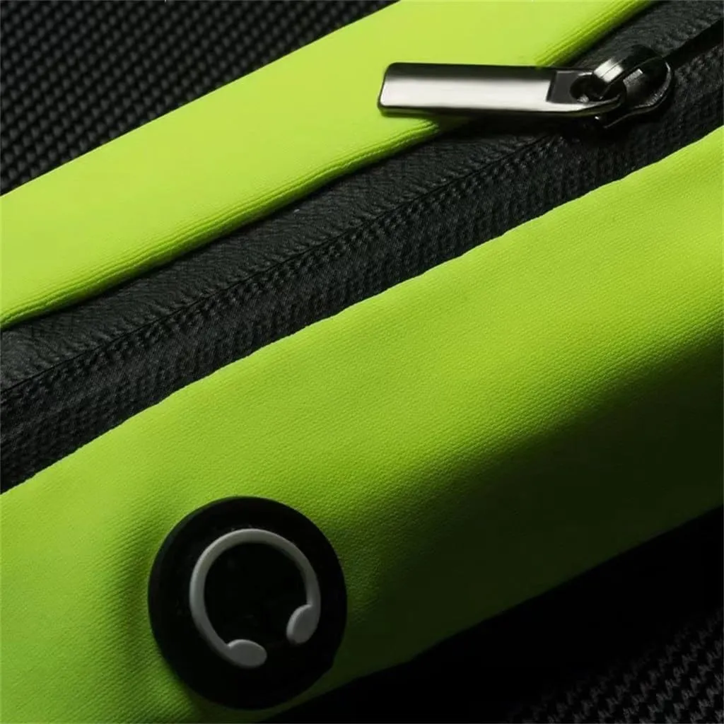 FMURY Men's and Women's Outdoor Sports Waterproof Running Waist Bag Multi functional Close Fit Phone Bag