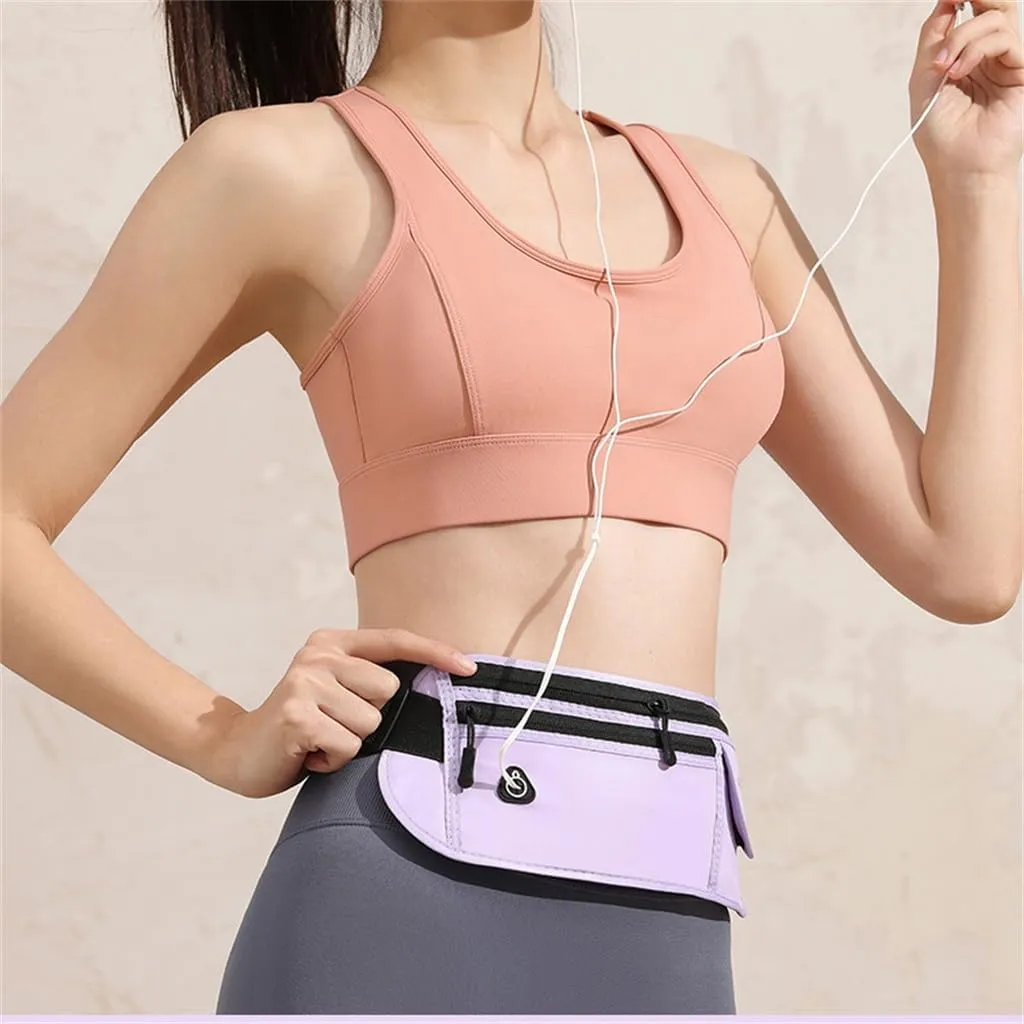 FMURY Sports Waist Bag Mobile Belt Mini Travel Multi-functional Running Waist Bag Invisible Belt