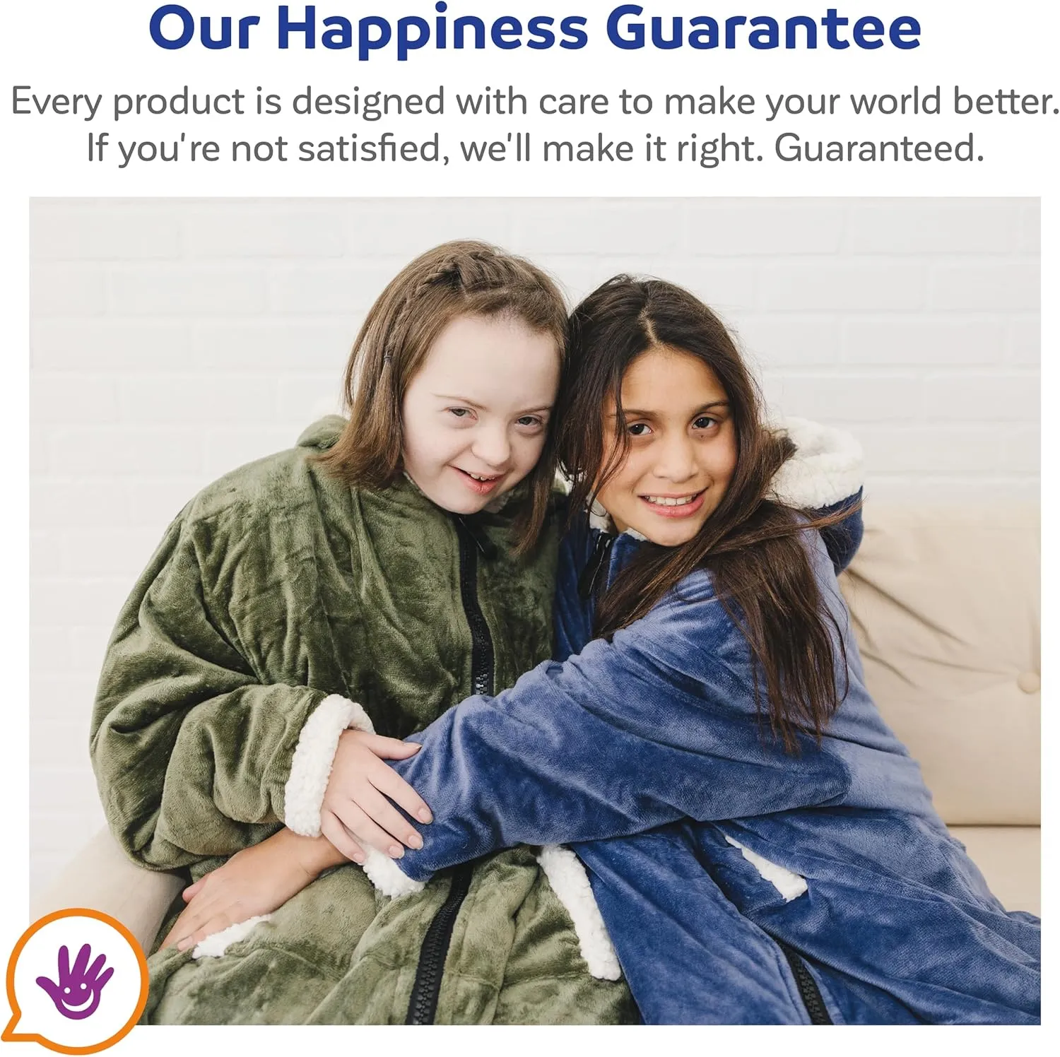 Fun and Function - Weighted Fleece Hoodie Jacket - Girls & Boys Sensory Clothing - Weighted Hoodies - Kids & Teens Ages 7 