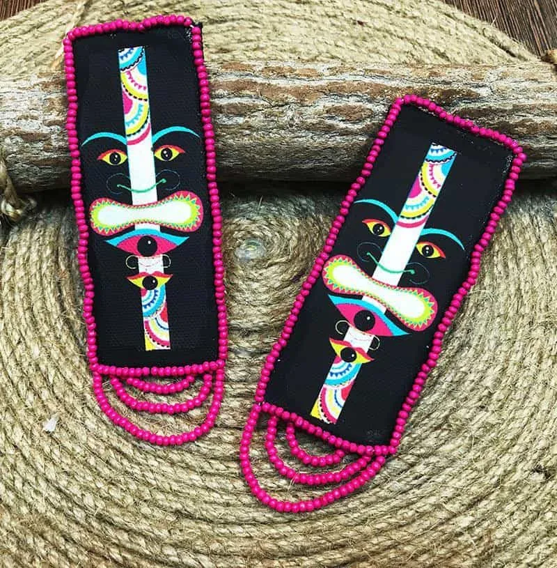 Genie Hand Painted Earring