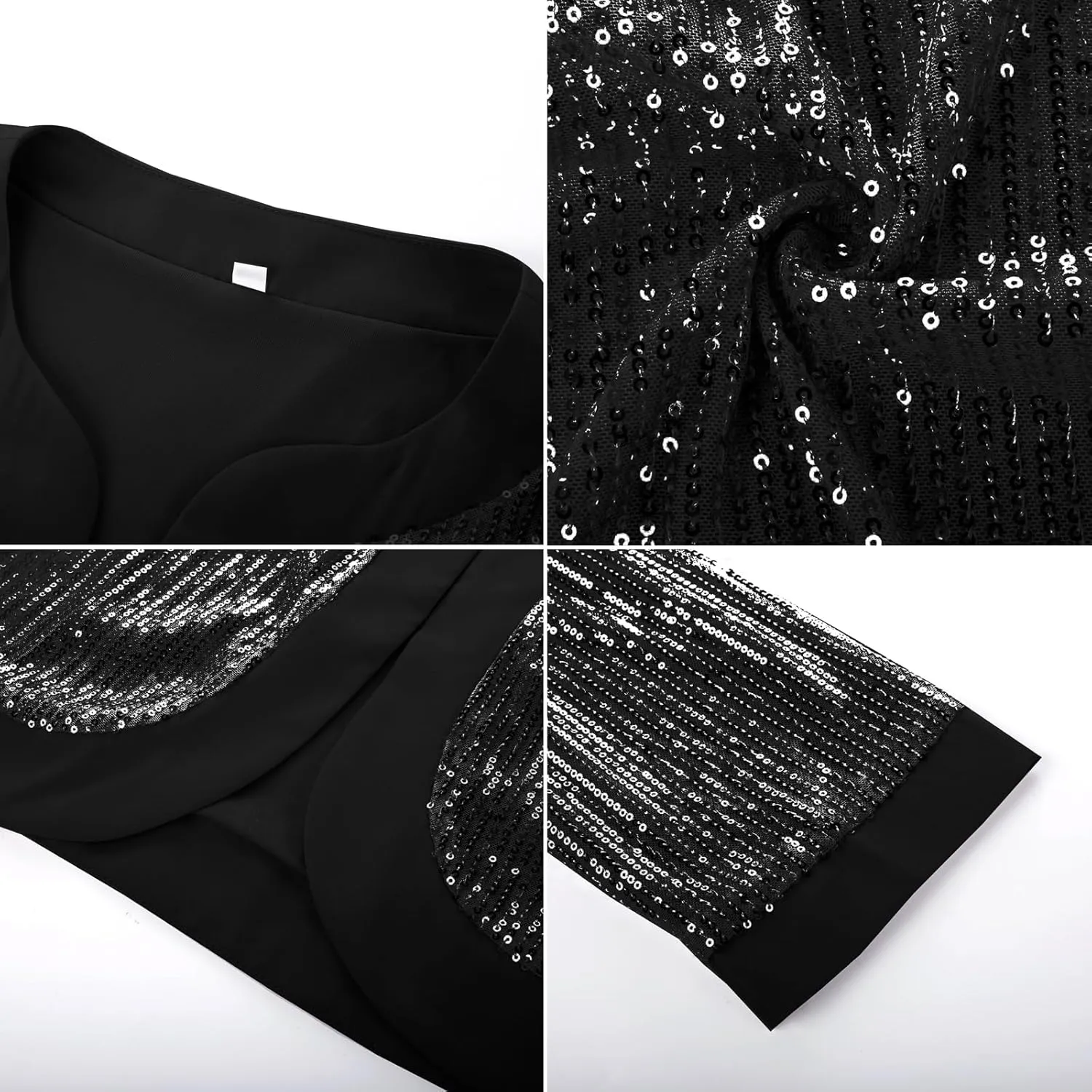 GRACE KARIN Women's Formal Dresses Mother of The Bride Dresses for Wedding Party Cocktail Dress Two Piece Dress Sequin Dress
