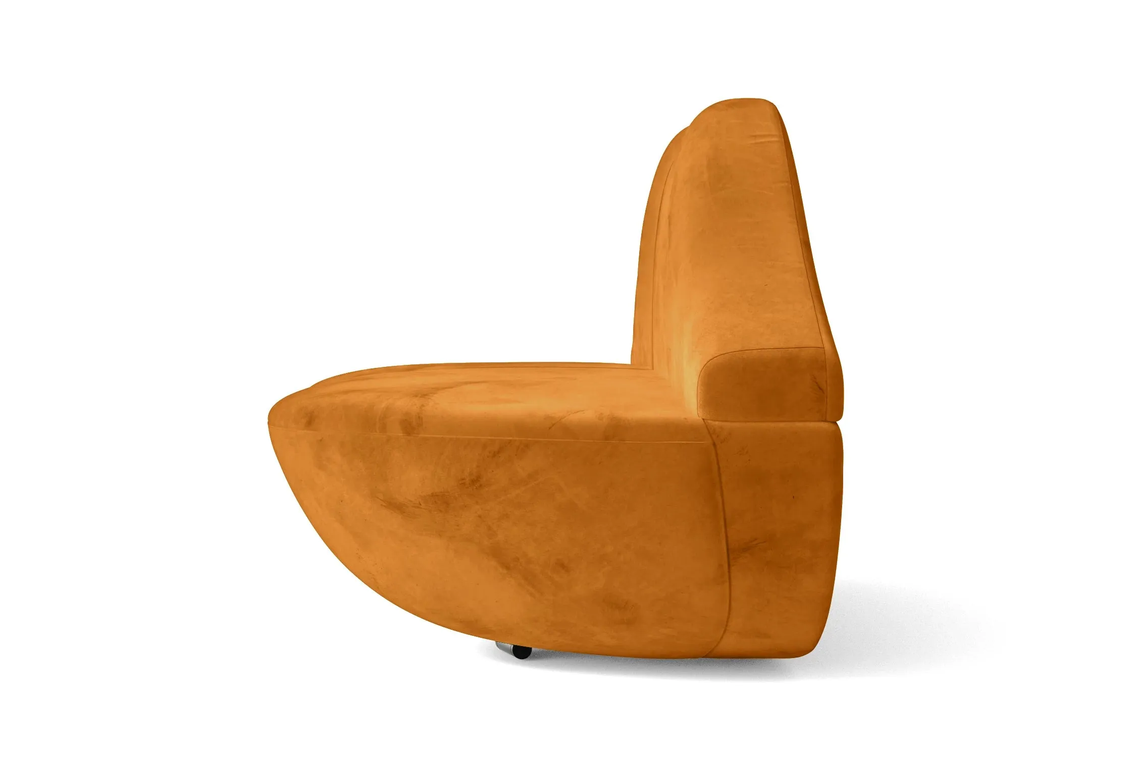 Grosseto 2 Seater Sofa Gold Velvet