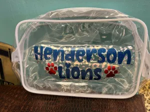 Henderson Lions Makeup Bag Small