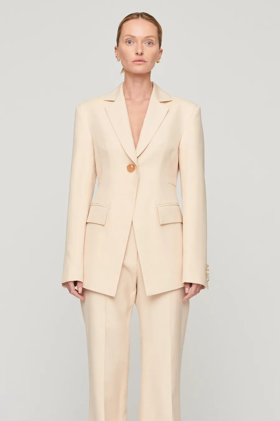 Holland Blazer Macadamia