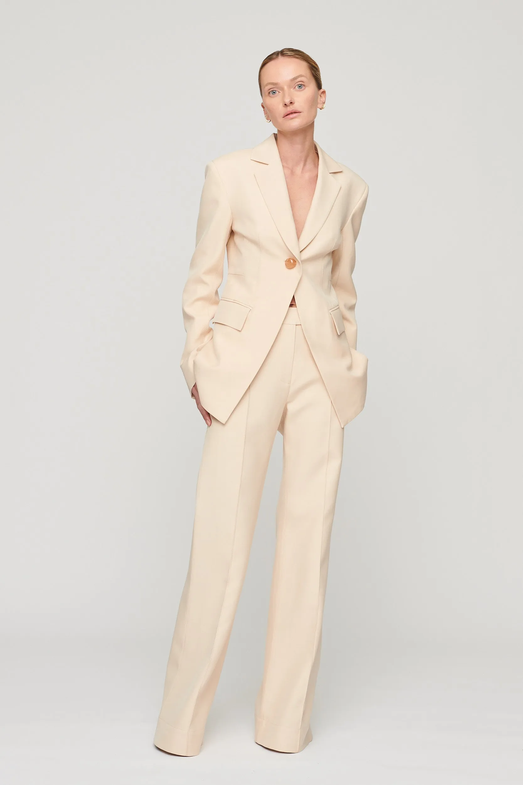 Holland Blazer Macadamia