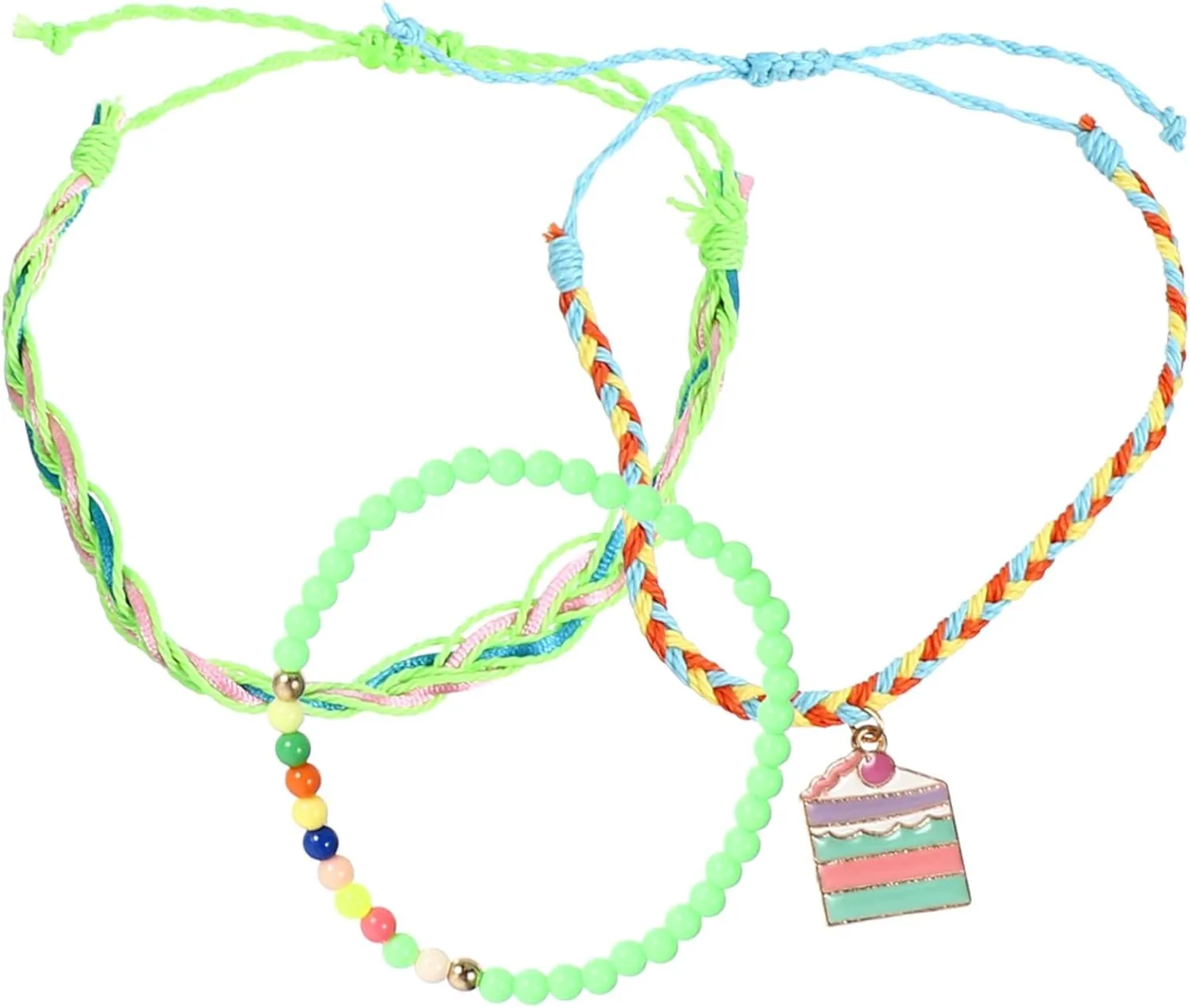 Homoyoyo 1Set Woven Bracelet for Women Handmade Friendship Bracelets Teen Jewelry for Parties Celebrations and Daily Wear