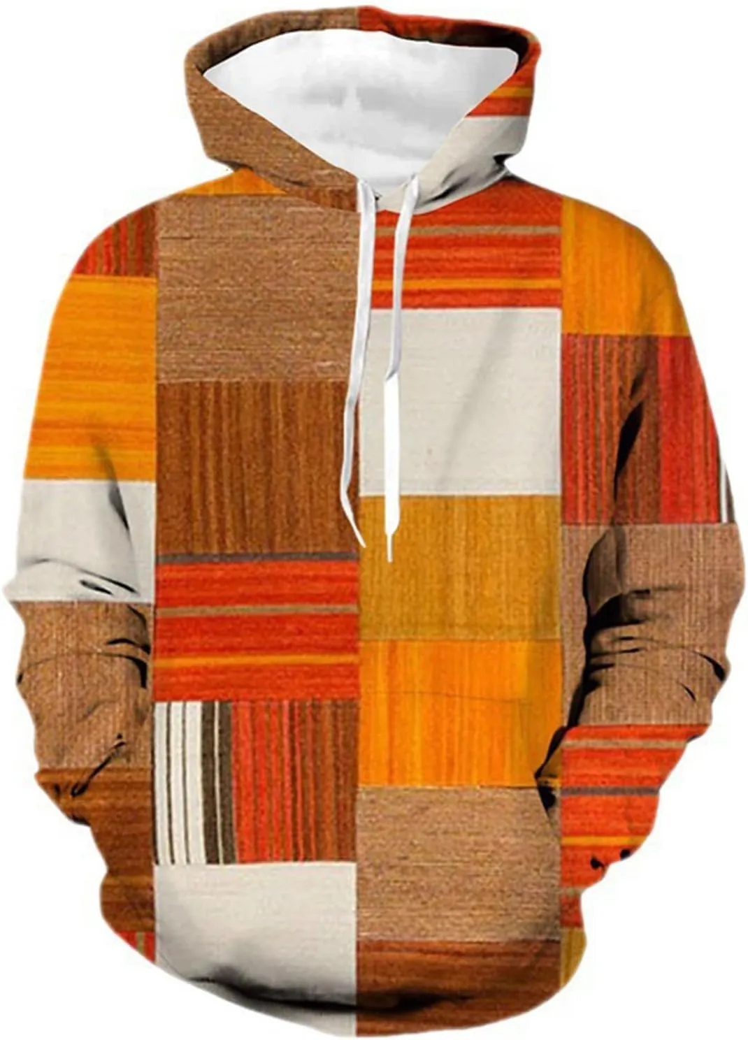 Hoodies for Me 2024 Fall Fashion Men's Midweight Fleece Men's Lightweight French Full-Zip Hoodie Men's Workout Hooded
