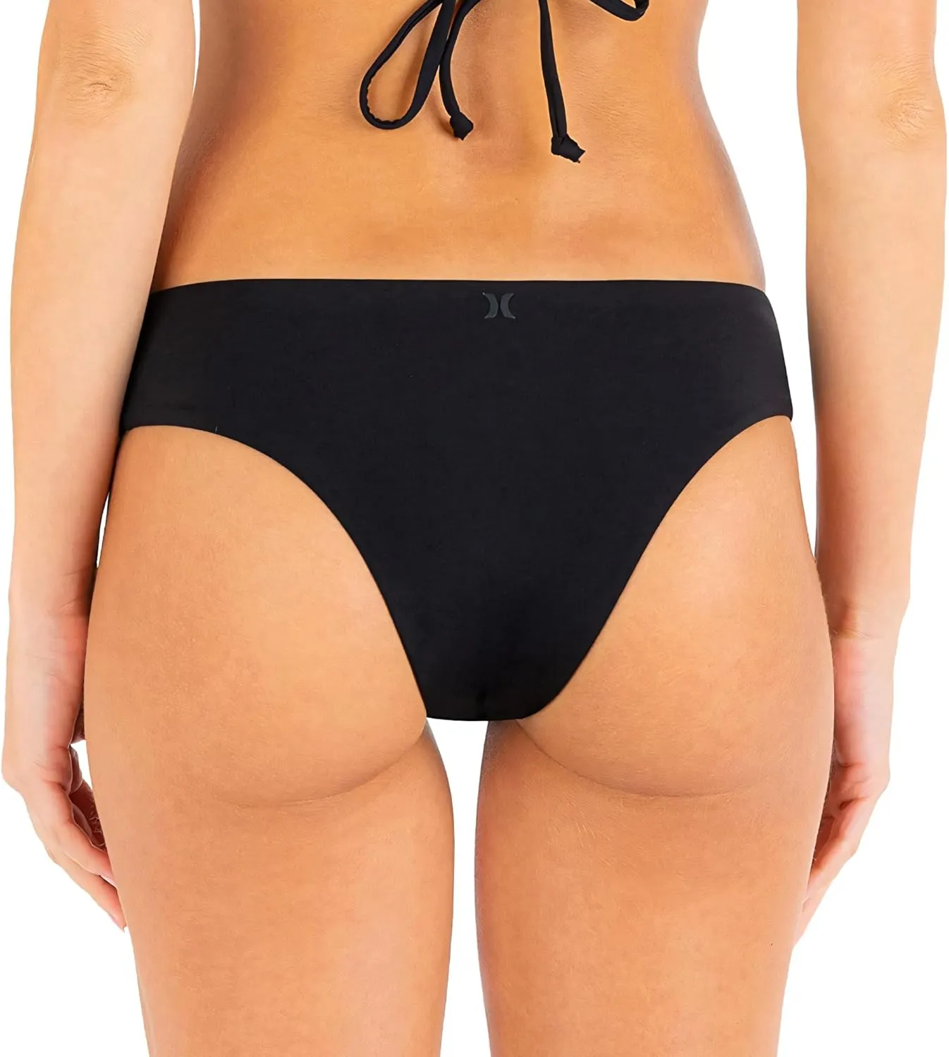 Hurley Women's Standard Solid Cheeky Hipster