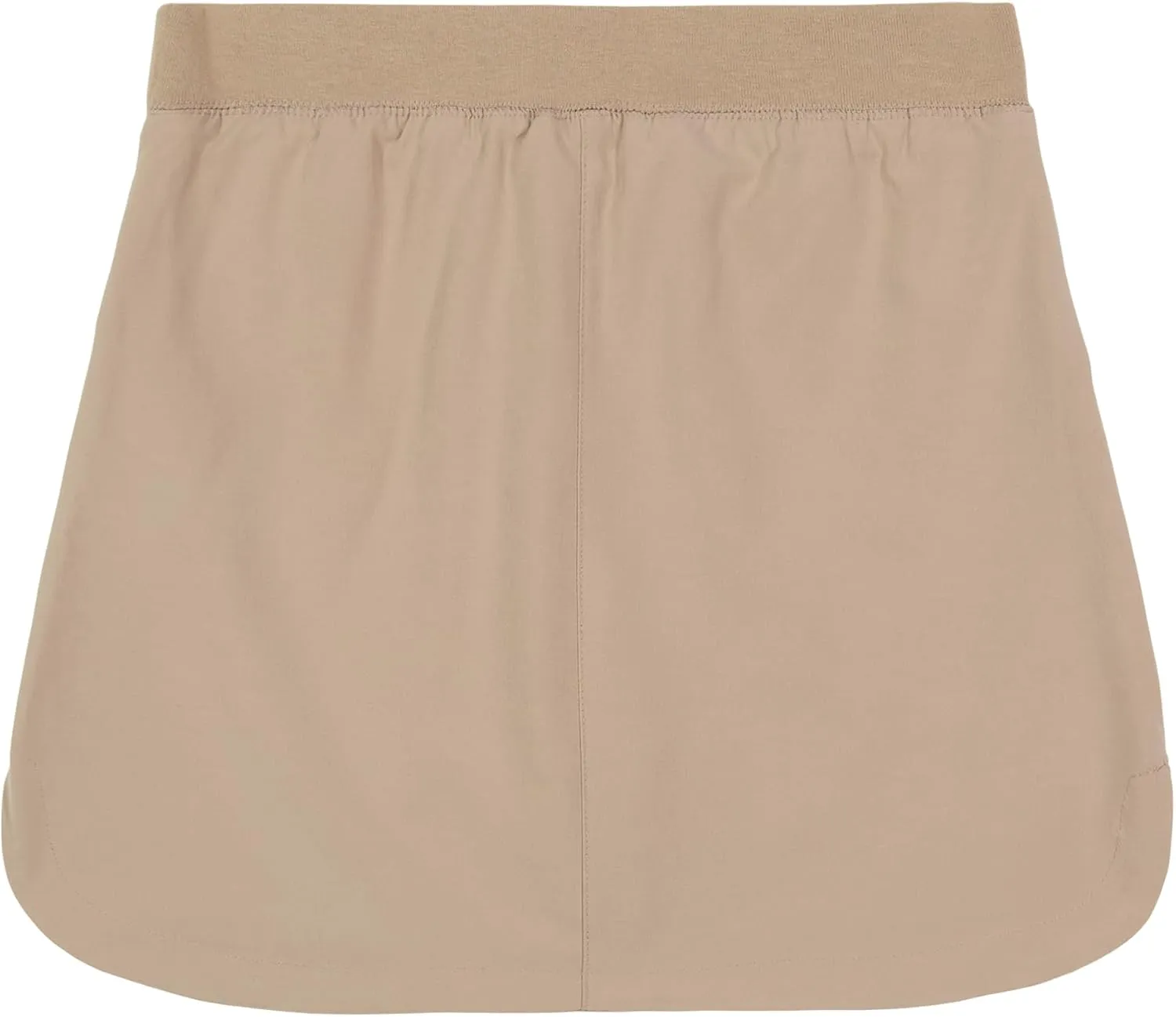 IZOD Girls' School Uniform Pull-on Scooter Skirt with Undershorts, Knit Waistband & Functional Pockets, Wrinkle Resistant