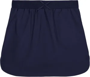 IZOD Girls' School Uniform Pull-on Scooter Skirt with Undershorts, Knit Waistband & Functional Pockets, Wrinkle Resistant