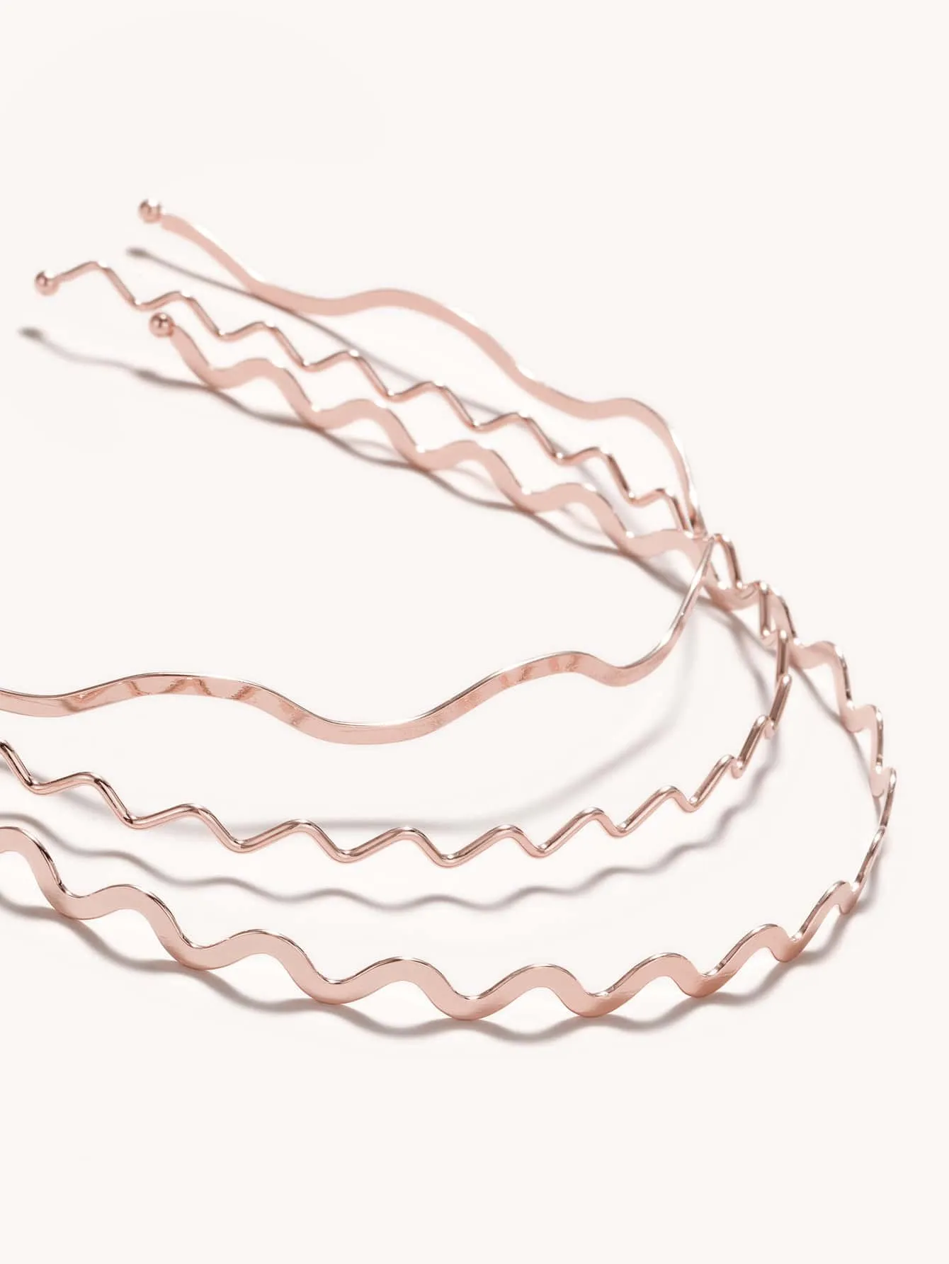 KAILIN Headband Set - Rose Gold